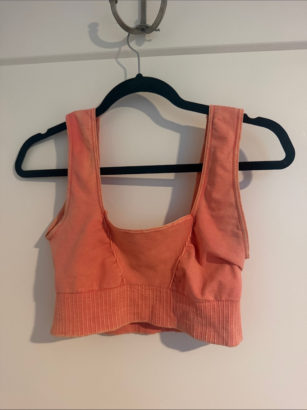 Free people intimates pink coral bra